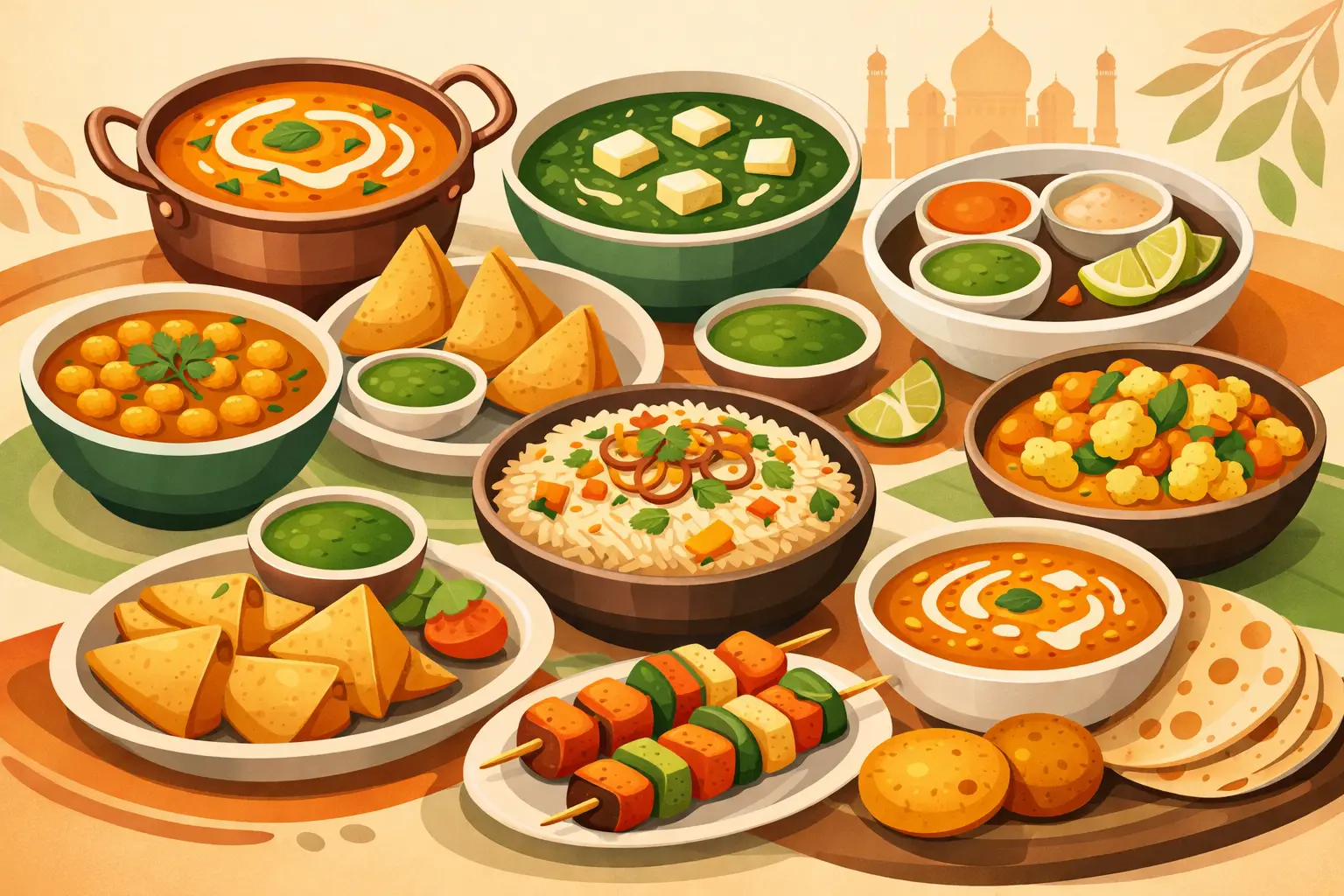 12 Best Vegetarian Indian Mains to Order