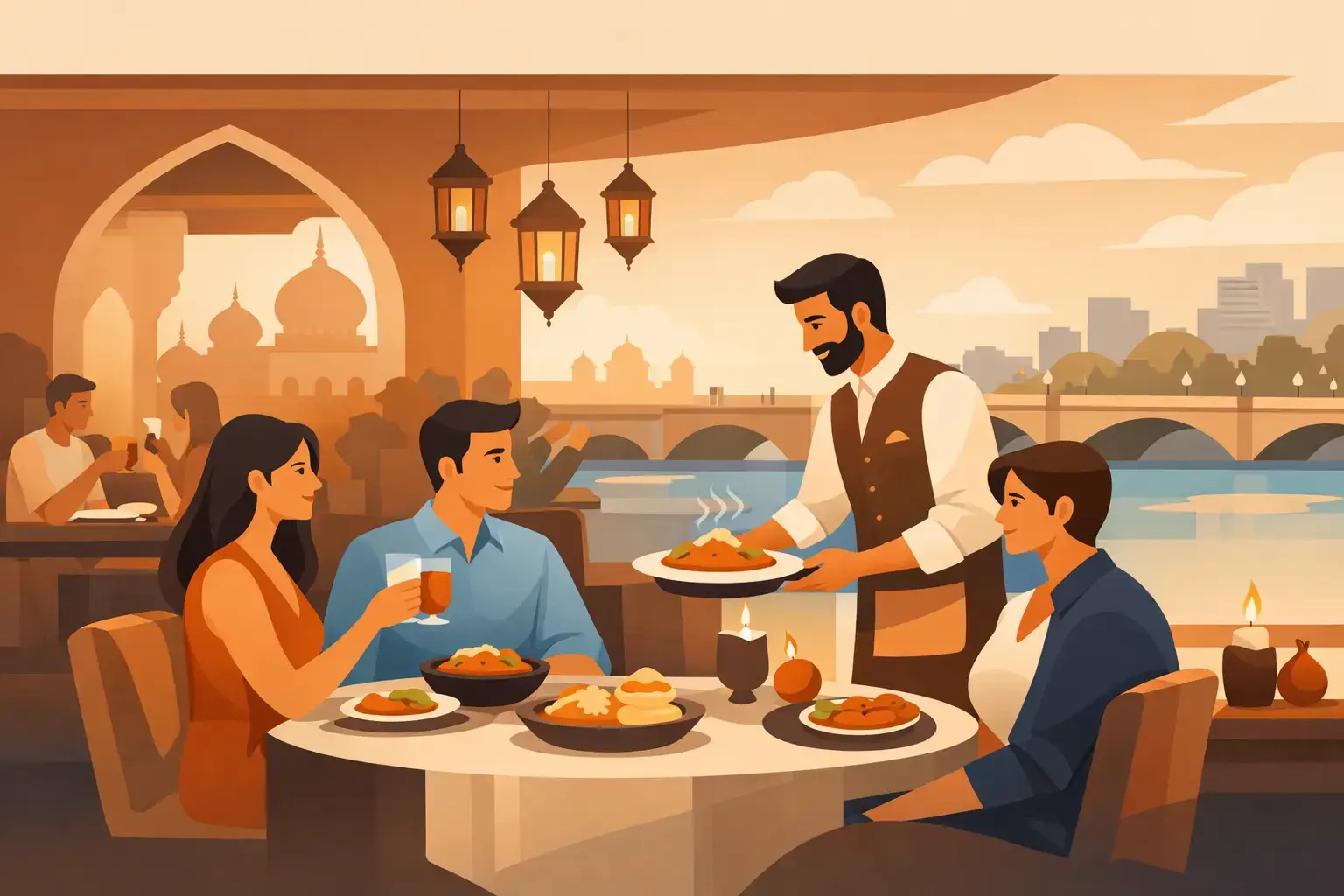 Modern Indian Restaurant Putney Diners Choose