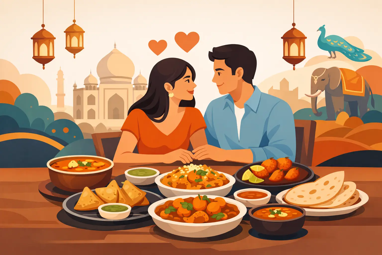 10 Best Indian Dishes for Couples