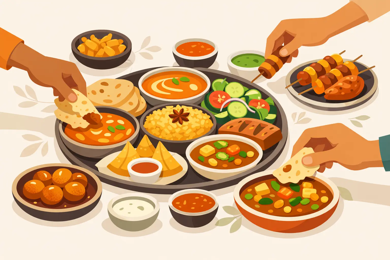 12 Best Indian Dishes for Sharing