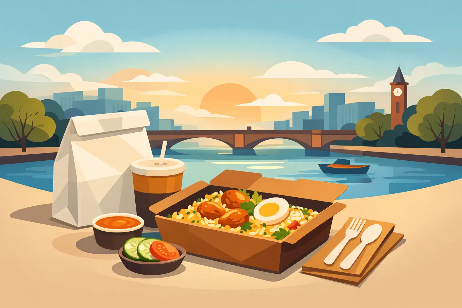 Chicken Biryani Takeaway Review in Putney