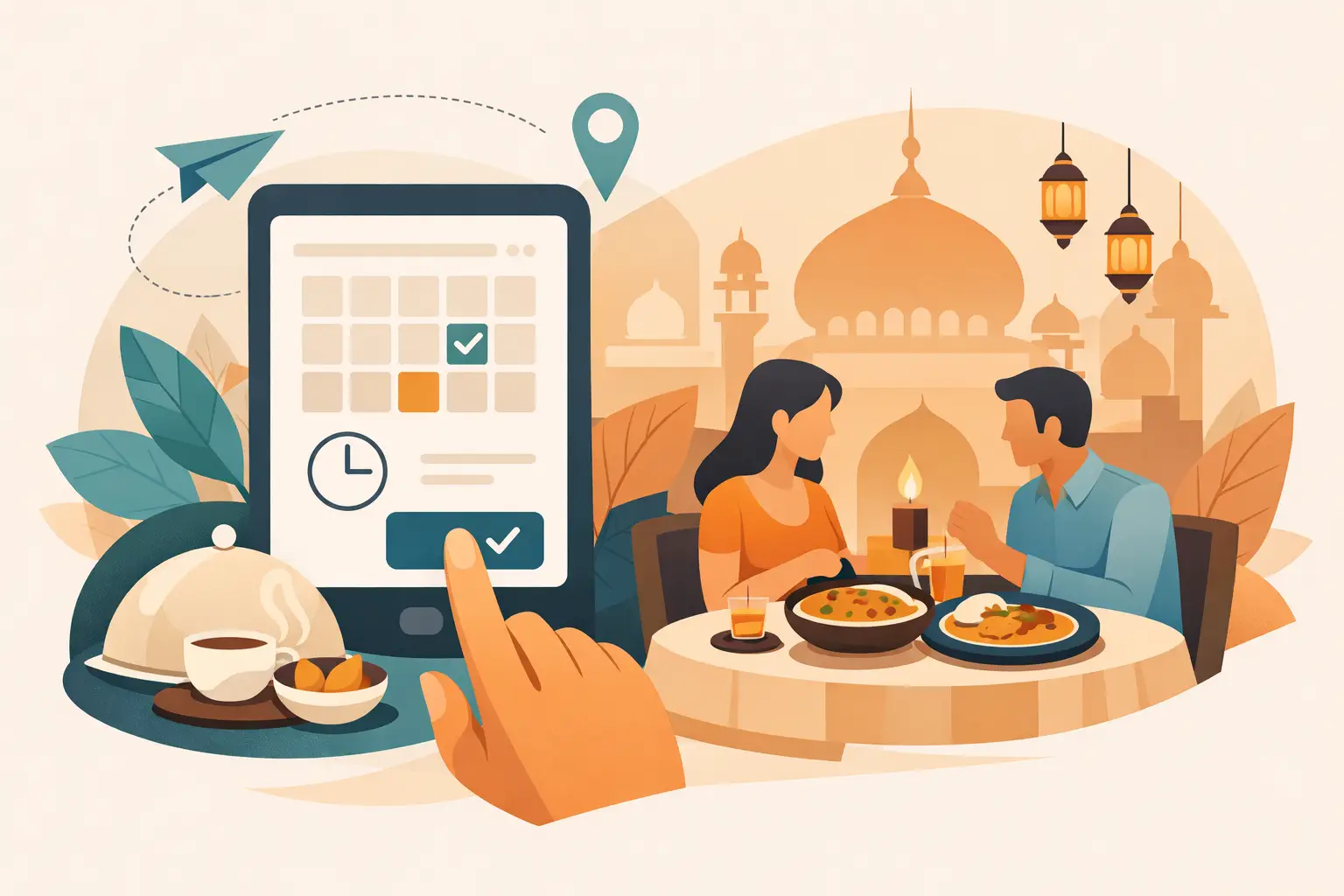 How to Book Indian Table the Easy Way