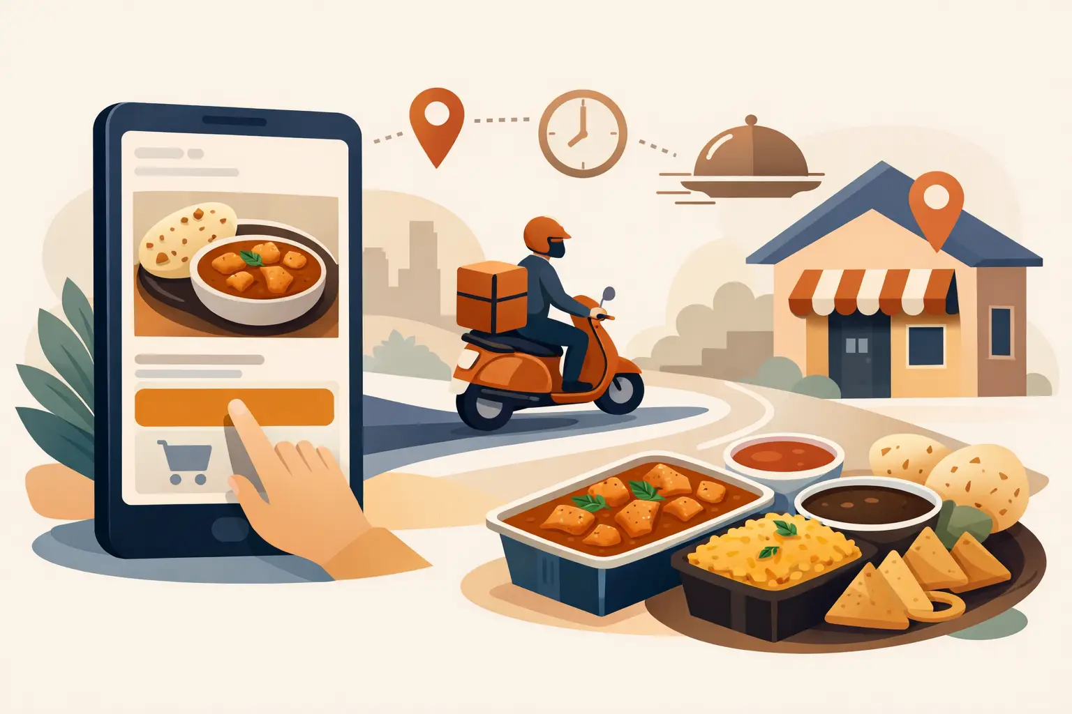 How to Order Indian Takeaway Online Right