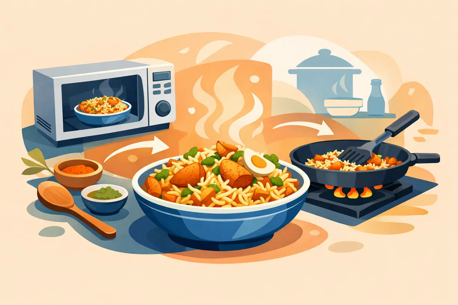 How to Reheat Biryani Properly