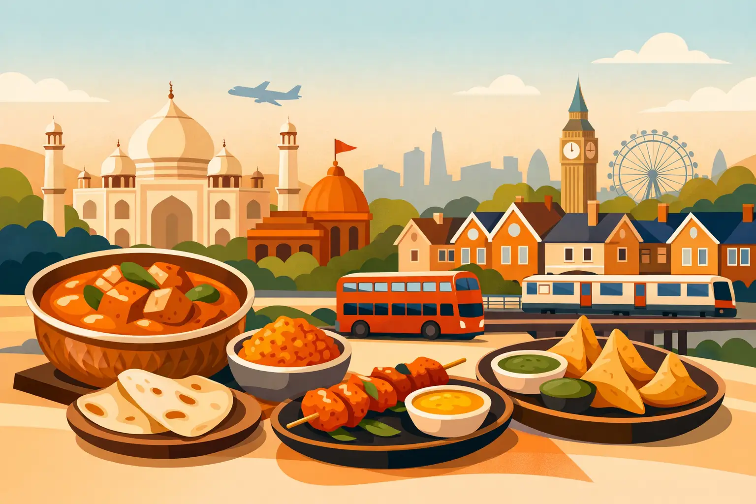 Indian Food Trends in London Suburbs