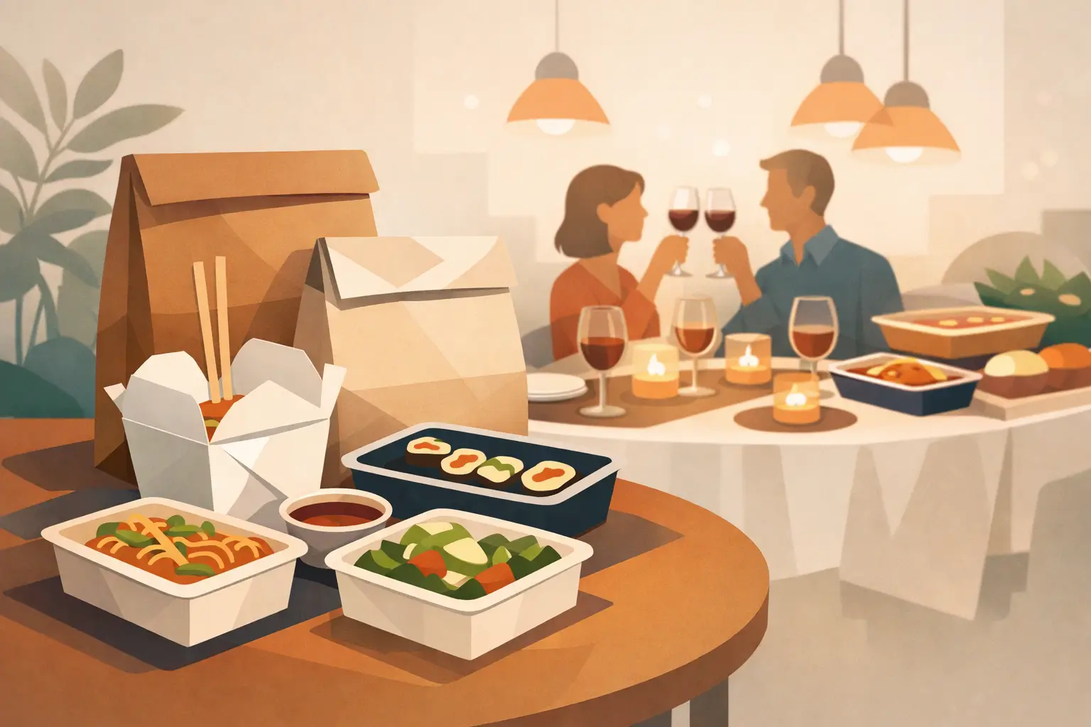 Takeaway for Dinner Parties That Feels Special