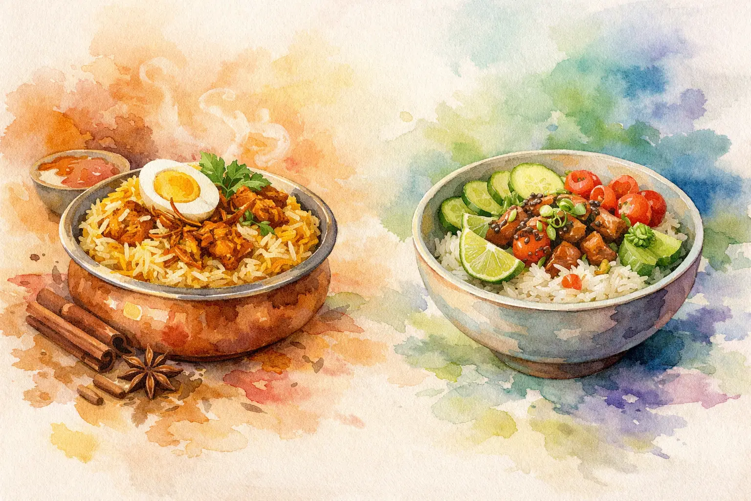 Biryani or Rice Bowl Dinner? How to Choose