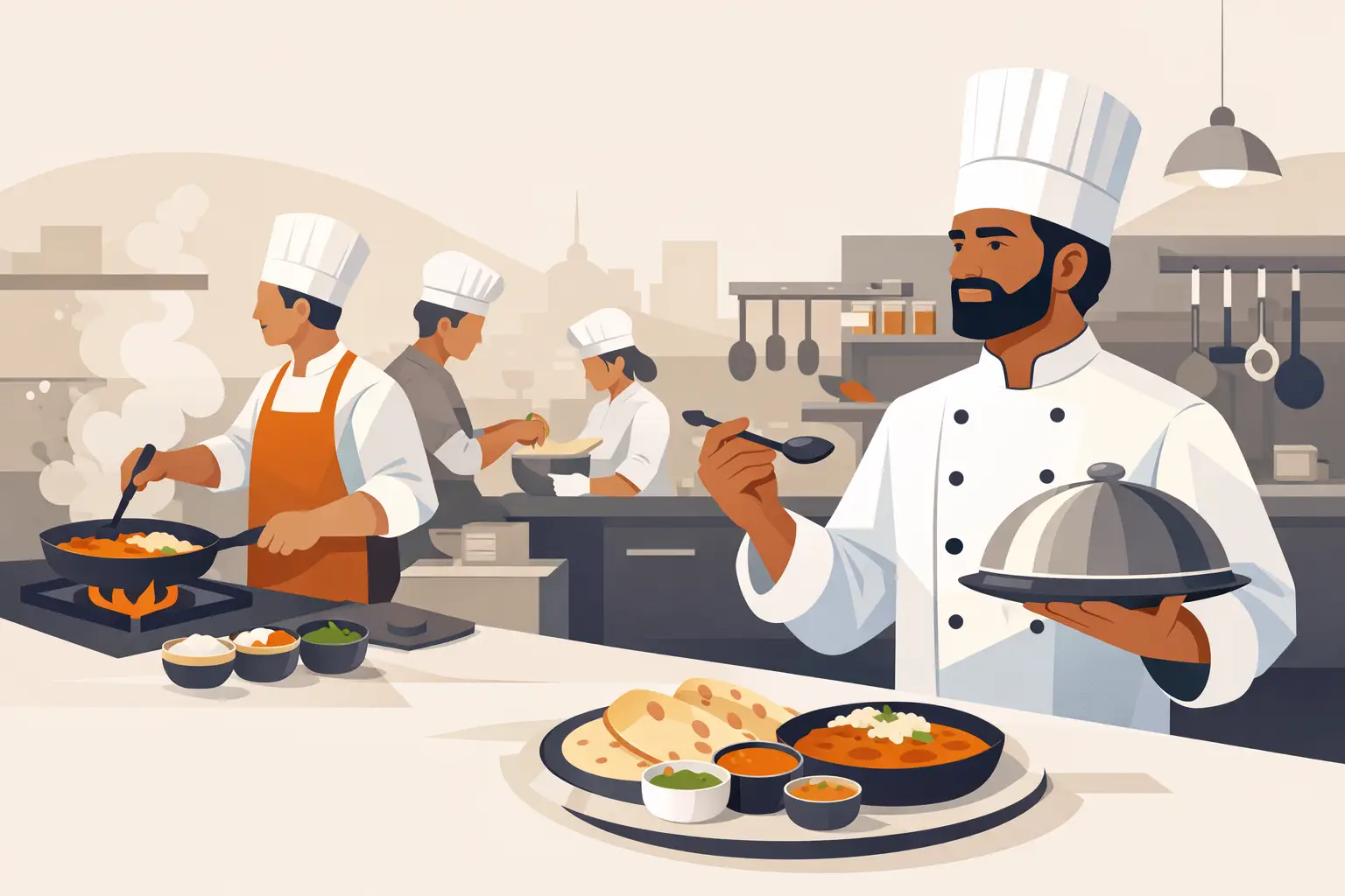 Chef Led Indian Kitchen Example That Works