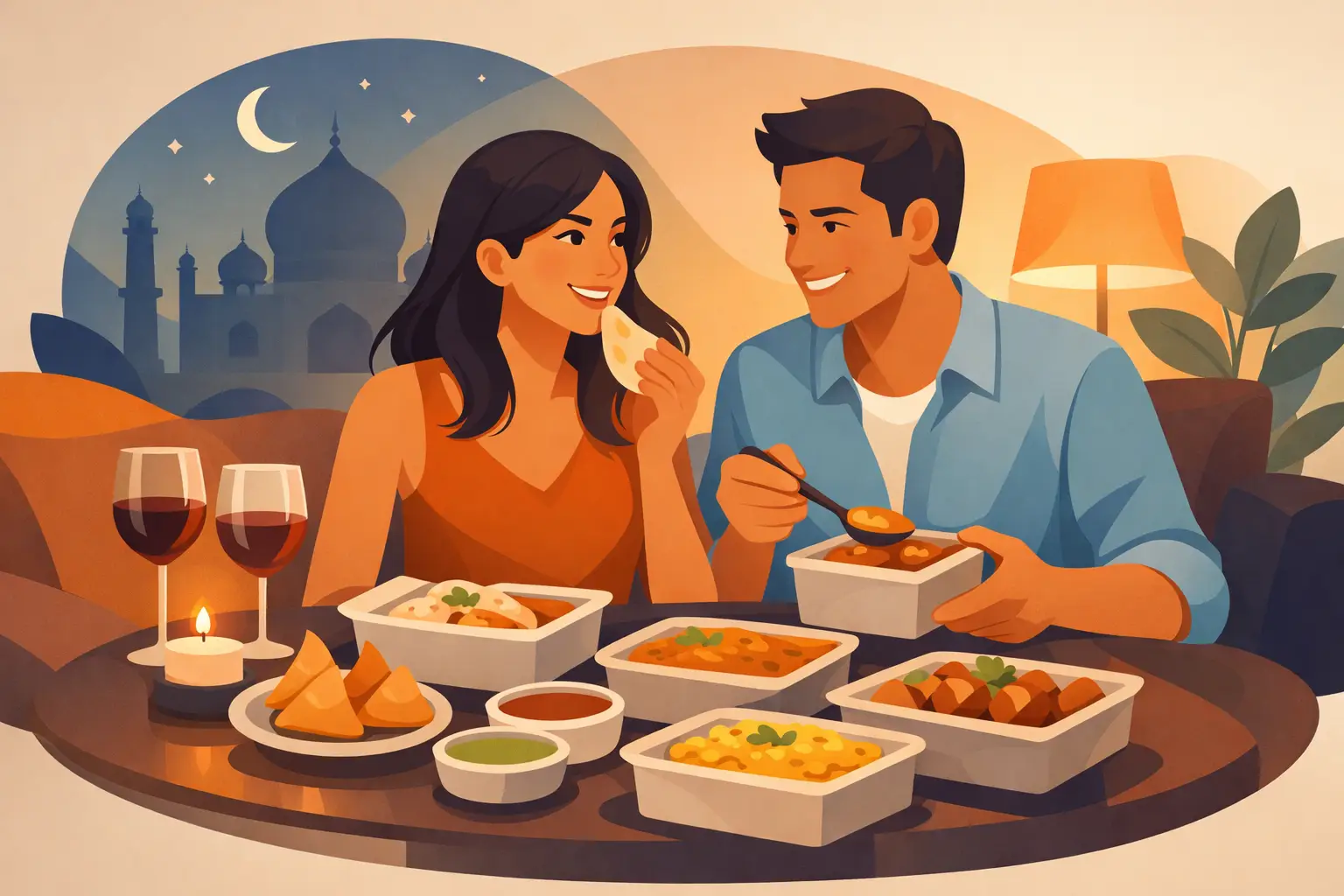 Indian Takeaway for Couples Done Right