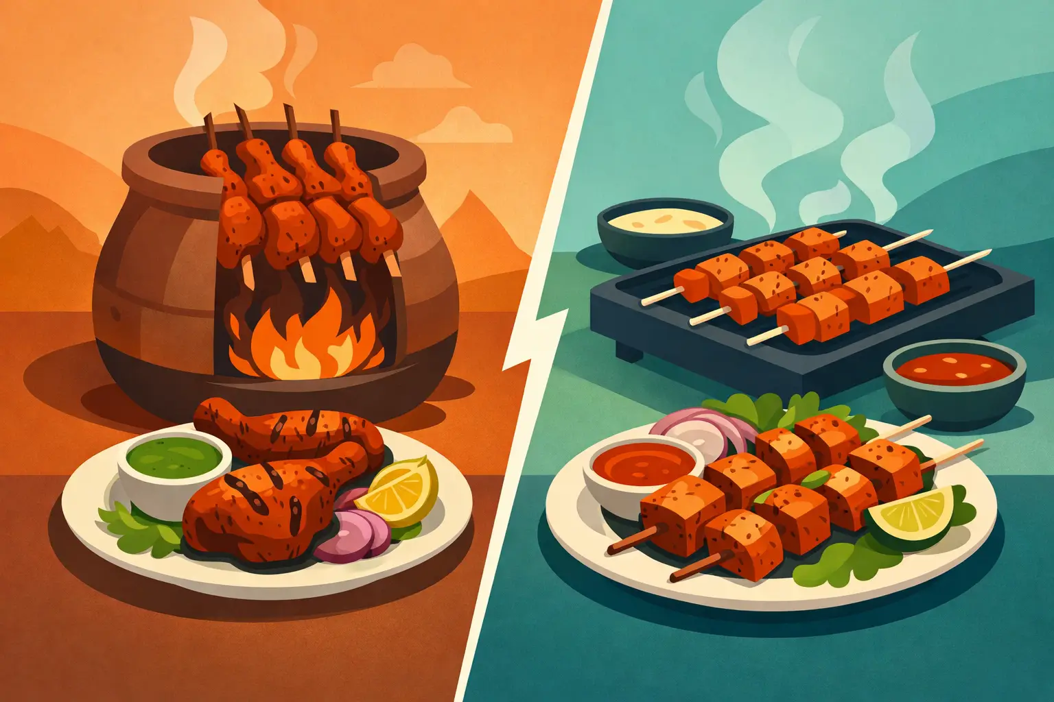 Tandoori vs Tikka Difference Explained
