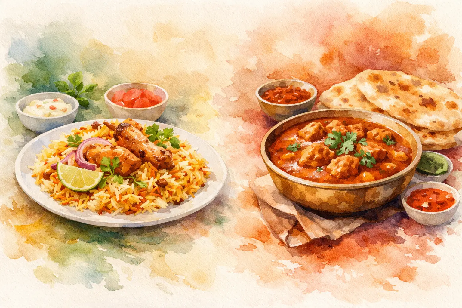 Biryani Versus Curry for Dinner - Which Fits?