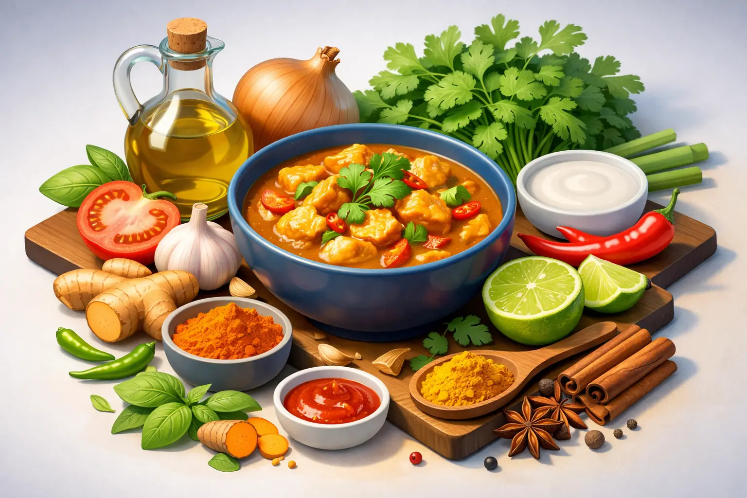 How Fresh Ingredients Improve Curry Flavor
