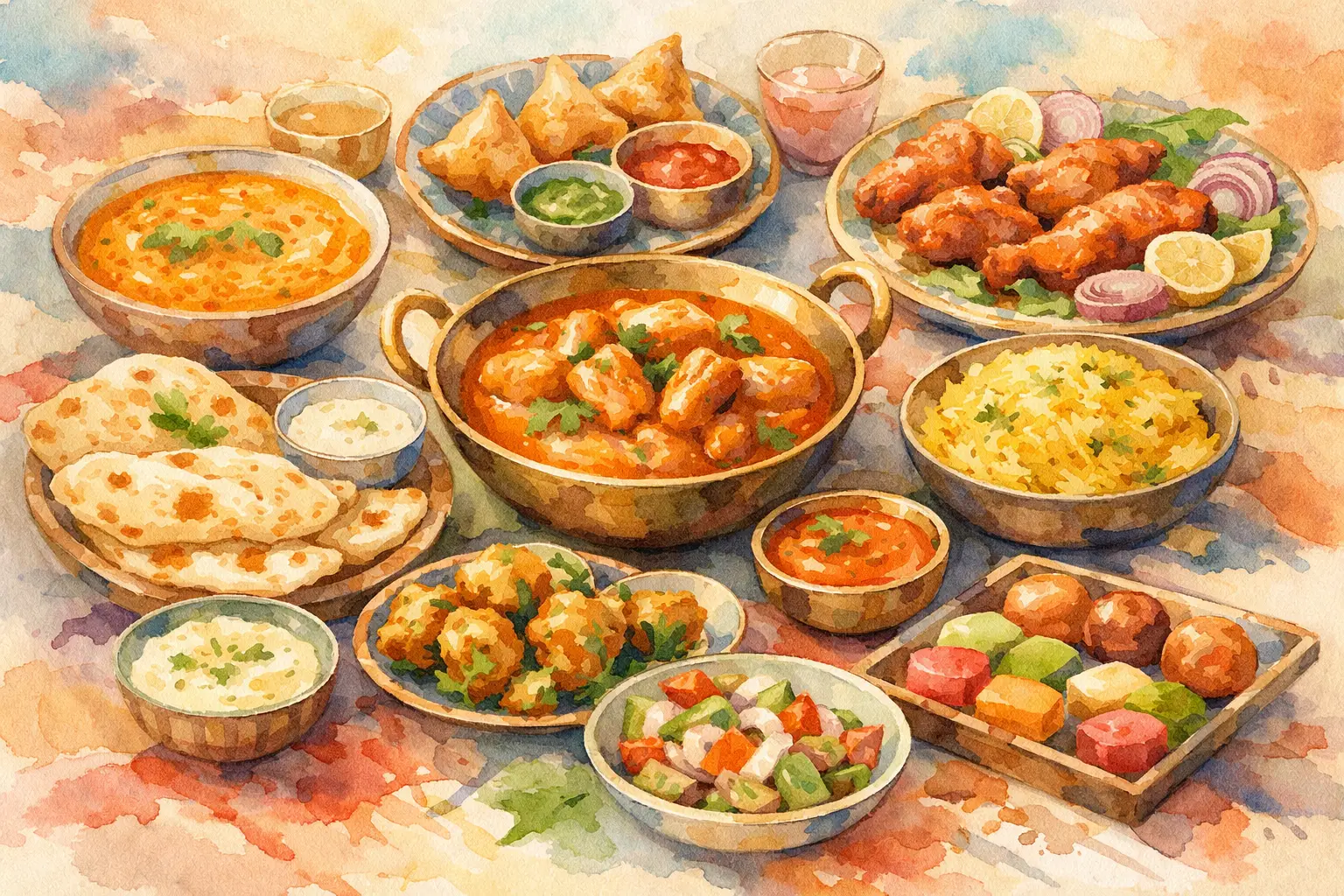 How to Order an Indian Feast for Your Table