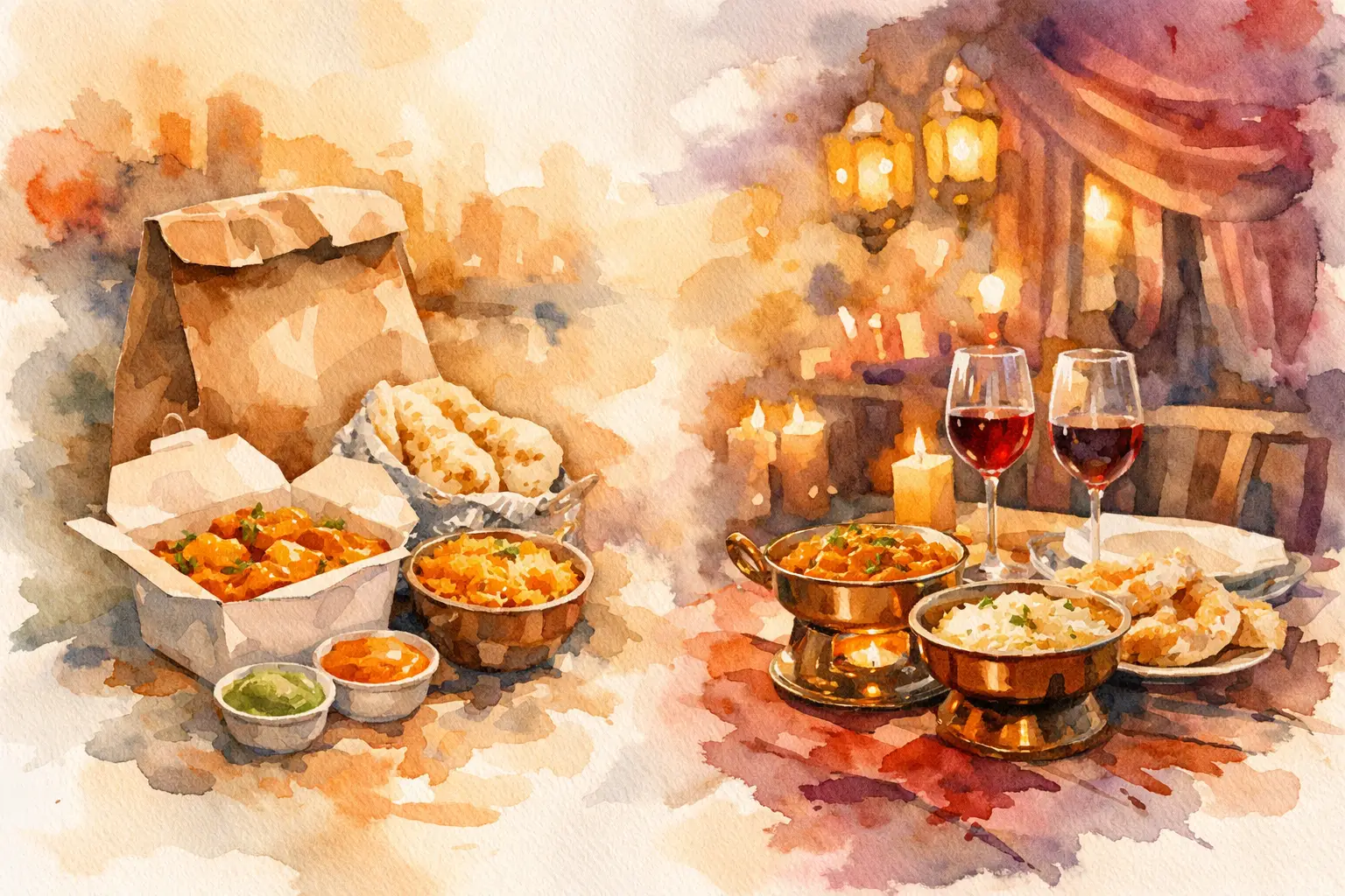 Indian Takeaway Versus Dine In: Which Wins?