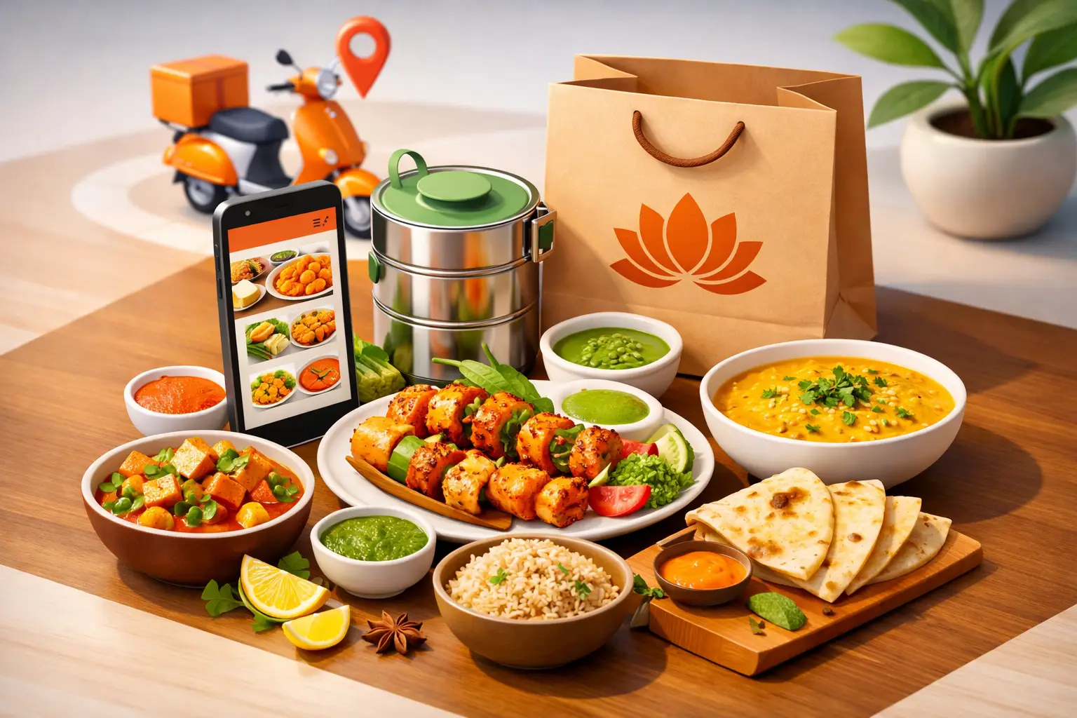 How to Order Healthy Indian Delivery With Flavor