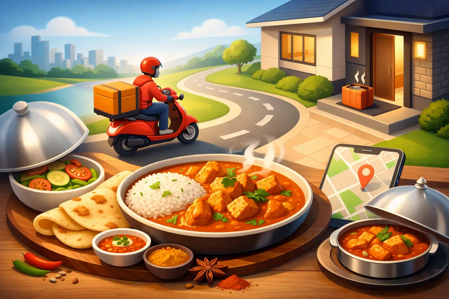 Restaurant Quality Curry Delivery at Home