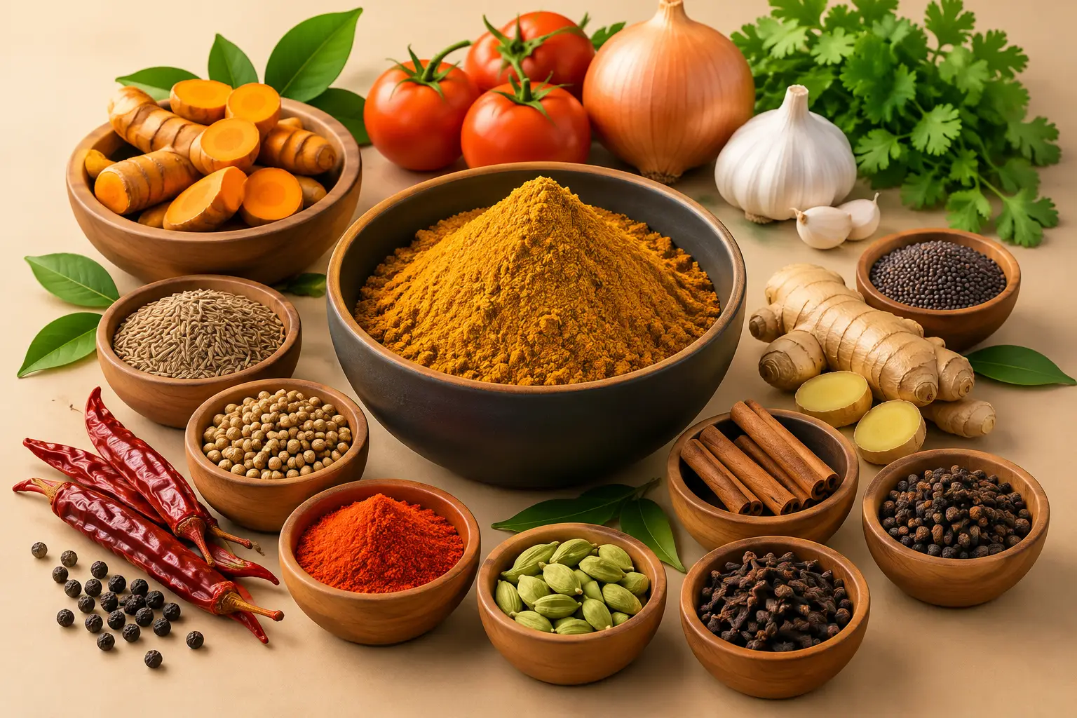 Curry Ingredients That Create Real Indian Flavor